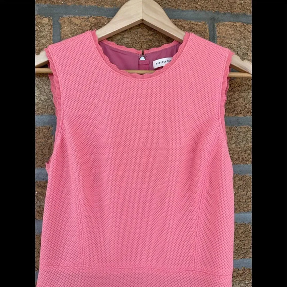 rebecca taylor Textured Fit & Flare Dress 6 - Picture 3 of 10